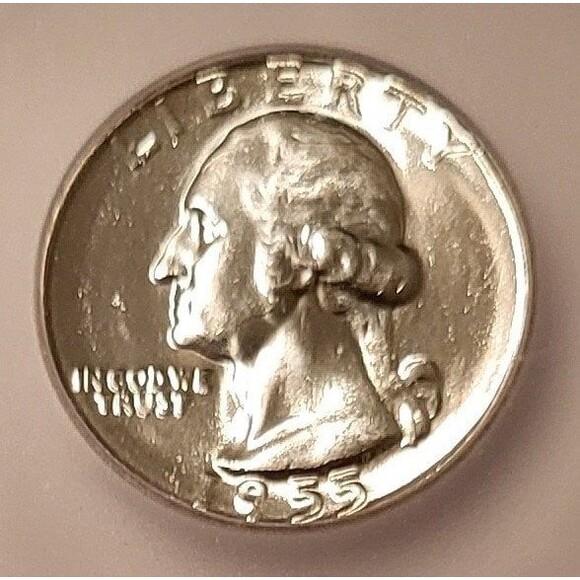 1955 Washington Quarter MS67 ICG - Picture 3 of 4